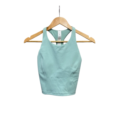 Lululemon Womens  Size 0 Cropped Top Blue / Green 