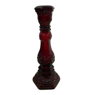 Avon 1876 Cape Cod Collection Candlestick Moonwind Cologne Bottle - Empty