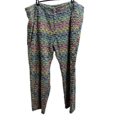 Womens Pants Multicoloured 6XL