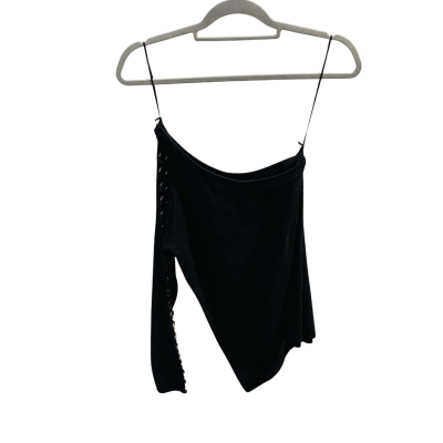 BNWT Table Eight Womens  Size XL One Sleeve Top Black  