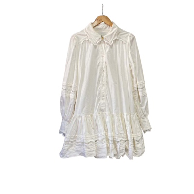AJE Womens  Size 12 Mini Dress White 