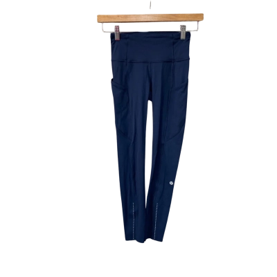 Lululemon Womens  Size 2 Leggings Navy Blue 