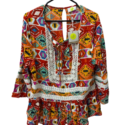  Solito Women’s Lace Top Size S/M Multicoloured 