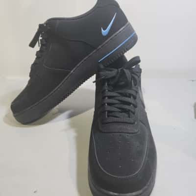 Mens Nike AF1 Black/Blue Size US 13 BNWOT 