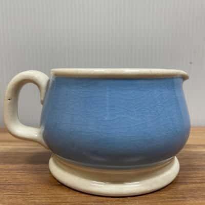 Vintage Bakewell Sydney Small Blue & White Milk Jug