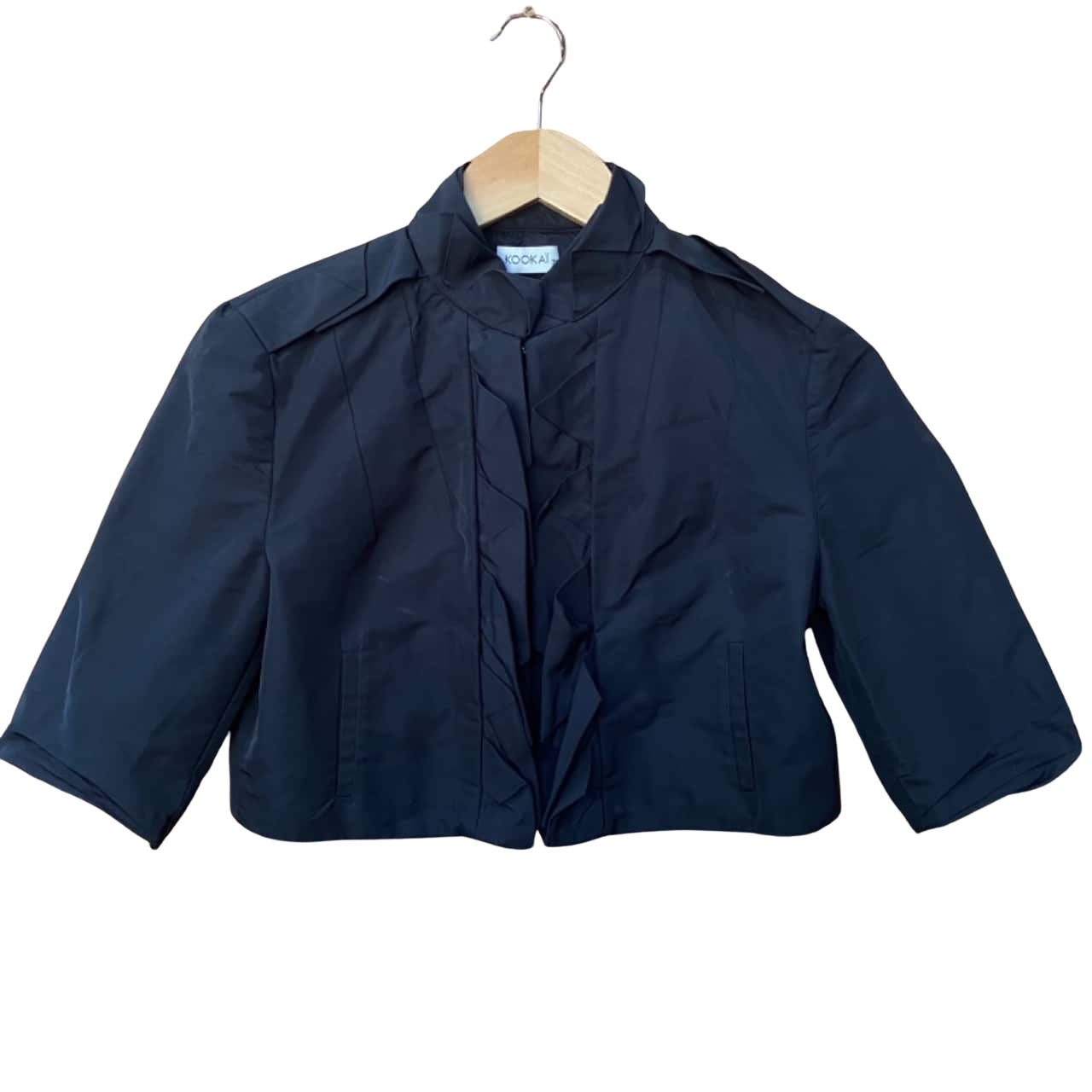 Kakia Ecru Cropped Jacket