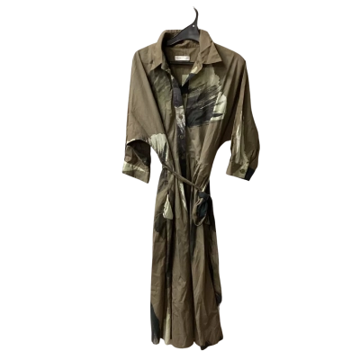 City Chic Womens Casual Dress 100% cotton Multicoloured F