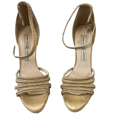Jennifer Hawkins   Beige / Cream Heels Size 7