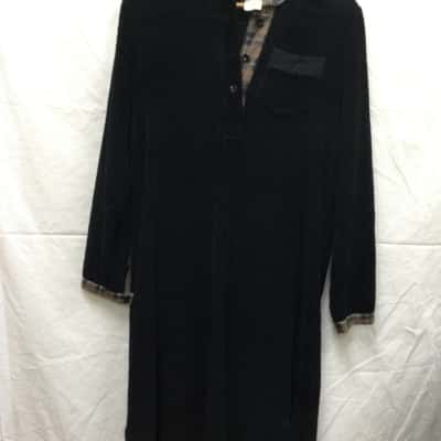 Zora Vintage Womens Size 16 Black Corduroy Vest