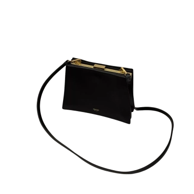 Oroton Womens Cross Body Bag / Evening Bag Black  