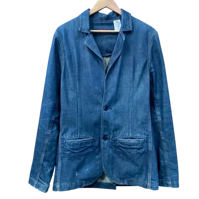 Levi's Blue Denim Blazer Jacket Size S