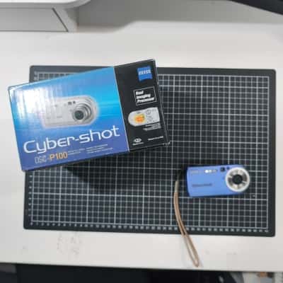 Sony Cyber Shot DSCP100 Digital Camera PreOwned 