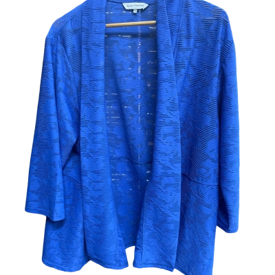 Black Pepper Womens  Size 22 Floral Top Blue 