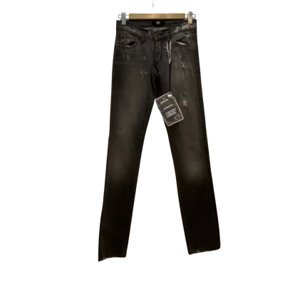 Rine Women's Size 6 Distressed Jeans Grey 