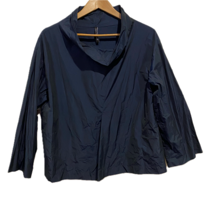  Peter O’ Mahler Womens Top Size 2 Navy Blue 