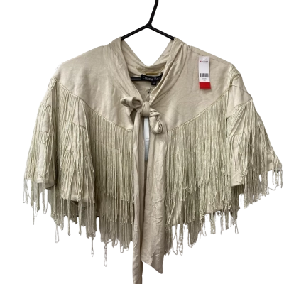 Charlie Brown Beige   Size 16 Cropped Cardigan 