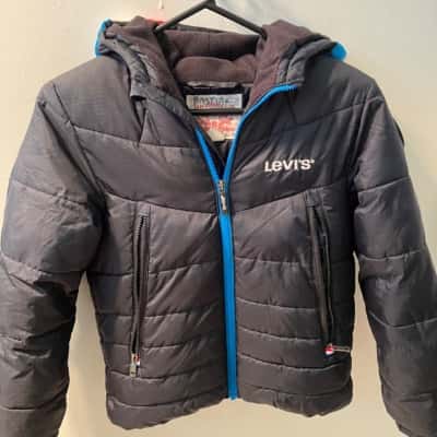 Levi Strauss & Co. Kids  Size 10 Jacket Black  / Blue / Red / White 