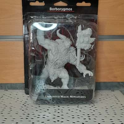 Magic: the Gathering Unpainted Miniatures: Borborygmos (Cyclops)