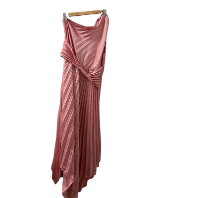 BNWT Pale Pink Cali One Shoulder Midi Dress - Size XXL