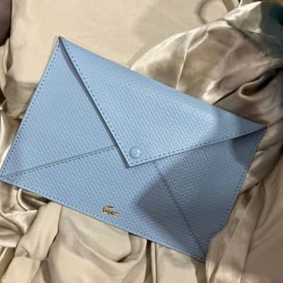 Lacoste Womens Clutch Light Blue x2