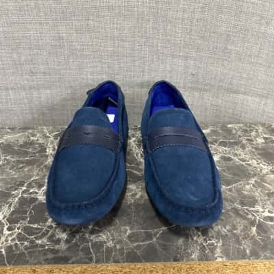 Lacoste Mens  Size 7 Loafers Blue RRP $220