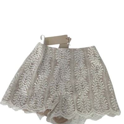 Keepsake the Label Womens  Size XS Lace Shorts Ivory Cream | Brand New | RRP $139