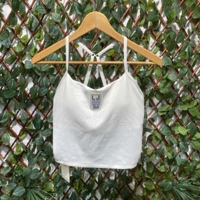 Lorna Jane Womens  Size L Tank Top Porcelain 