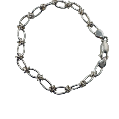  Womens Chains Bracelet Silver 