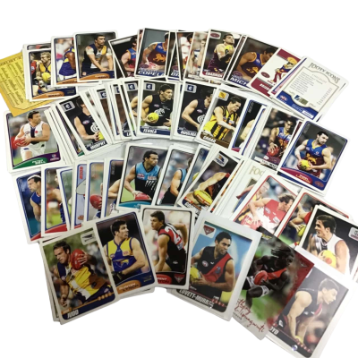 163 Assorted AFL Footy Cards