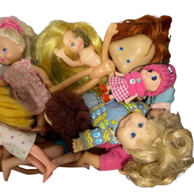 22pcs Mystery Box Mixed Brands Mini Dolls