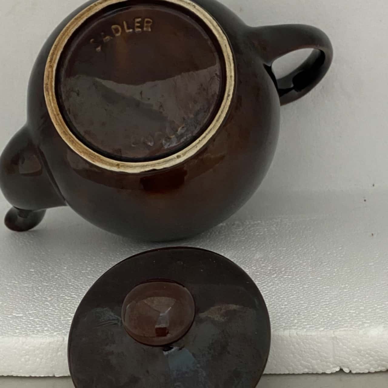 Reduced Sadler England Teapot Dark brown (s)