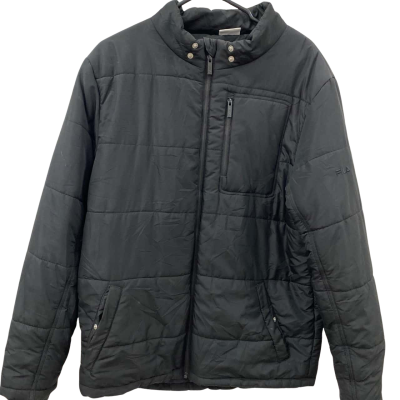 Fila Mens  Size L Front Zipper / Puffer Black  