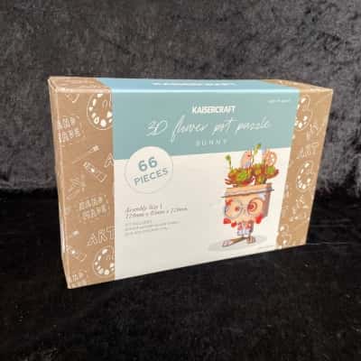 Kaisercraft 3D Flower Pot Puzzle for 8yrs+