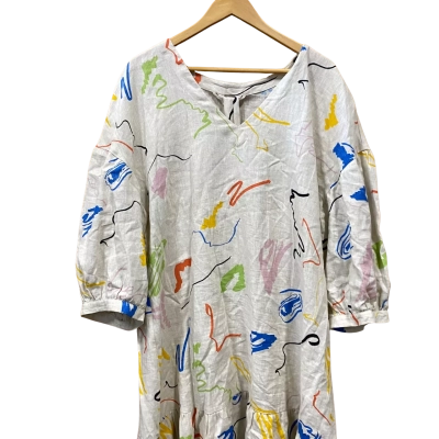 Gorman Abstract Multicolour Midi Dress Size L