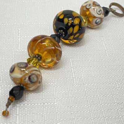 Handmade Glass Bead Set