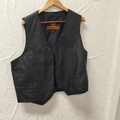 Hot Leathers Vest VGUC XL