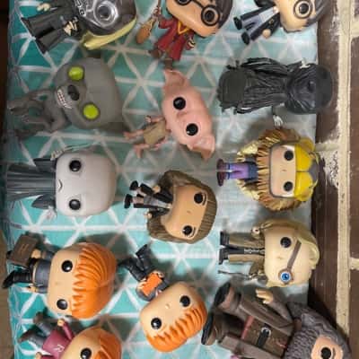 Set Of Harry Potter Pop Vinyls