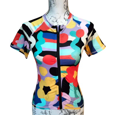 Gorman Summer 22 Bold Pattern women's Size 8 Multicolored. Made of 86%Polyamide & 14% Elastane. Great Condition.