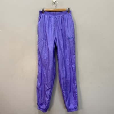 Retro Adidas  Womens  Size 12 Track Pants Purple 