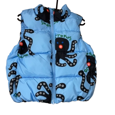 Brand New - Gorman Kids Octopus Puffer Vest - Size 3-4