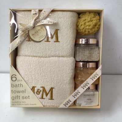 Miller & Moore 6 pcs Bath Towel Gift Set