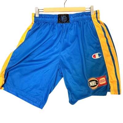 Champion Brisbane Bullets Mens  Size XL Blue / Yellow 