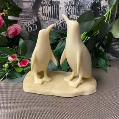 Set of Penguin statues/figurines.