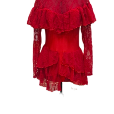 Foreplay Costumes Beetle Bride  Womens  Size XL Red 