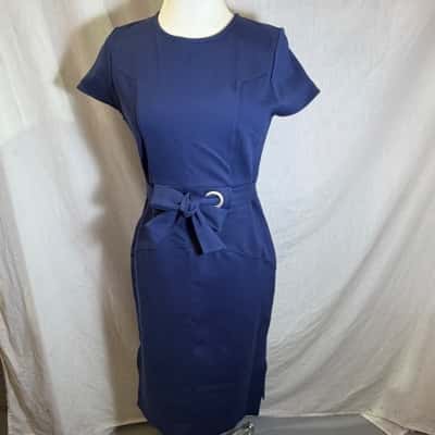 Oxford  Size 10 Work Dress Blue 