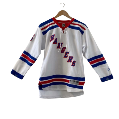 Vintage CCM 2017 New York Rangers #6 Redden Authentic NHL Jersey Size Youth L/XL