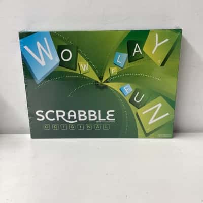 NEW - Scrabble Original Crossword Game