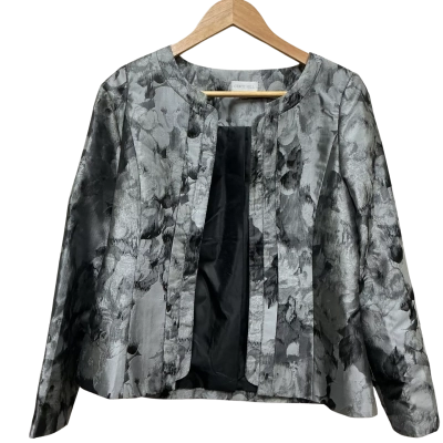 Grace Hill Womens  Jacket Size 8 Grey 