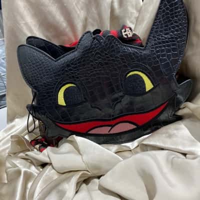 Dreamworks Dragons Toothless Face Crossbody bag Black