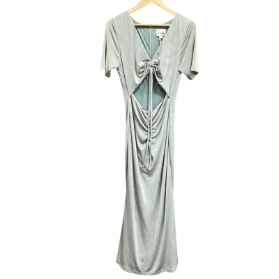 Calli Midi Dress Sage Green Size 14